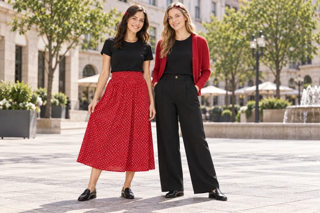 Minnie Mouse inspired outfits