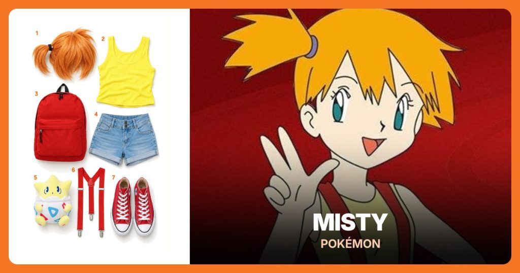 Misty costume clothing and accessories
