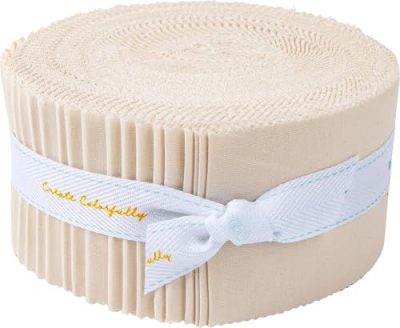 Ivory Cotton Fabric Strips