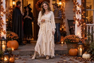 Skirt & Soft Wraps costume outfit
