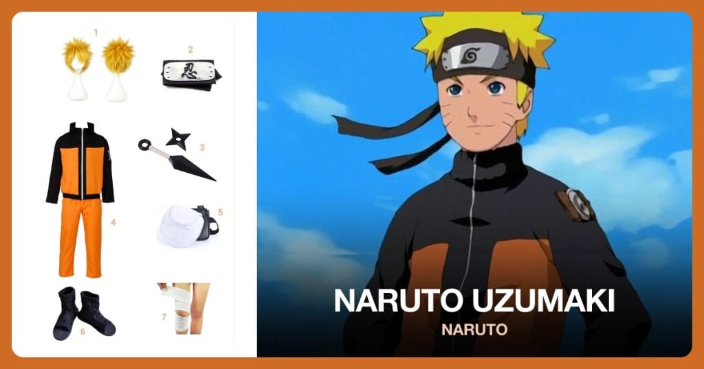 Naruto Uzumaki Costume