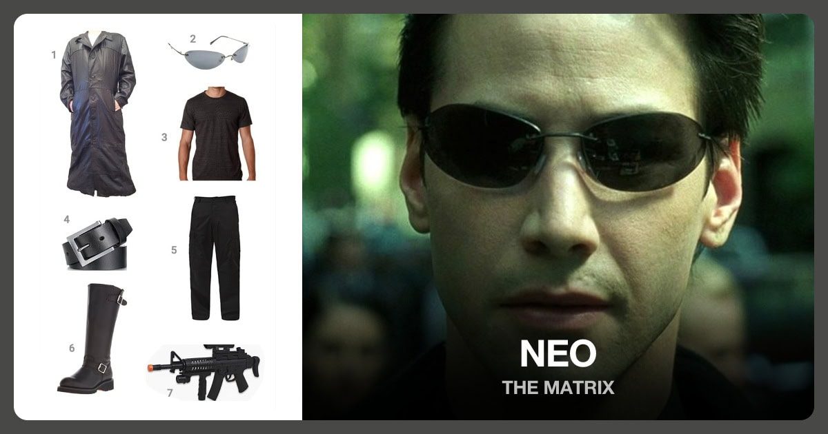 Dress Like Neo costume kit