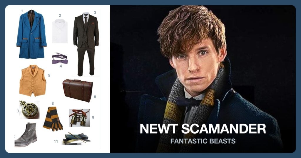 Newt Scamander Costume