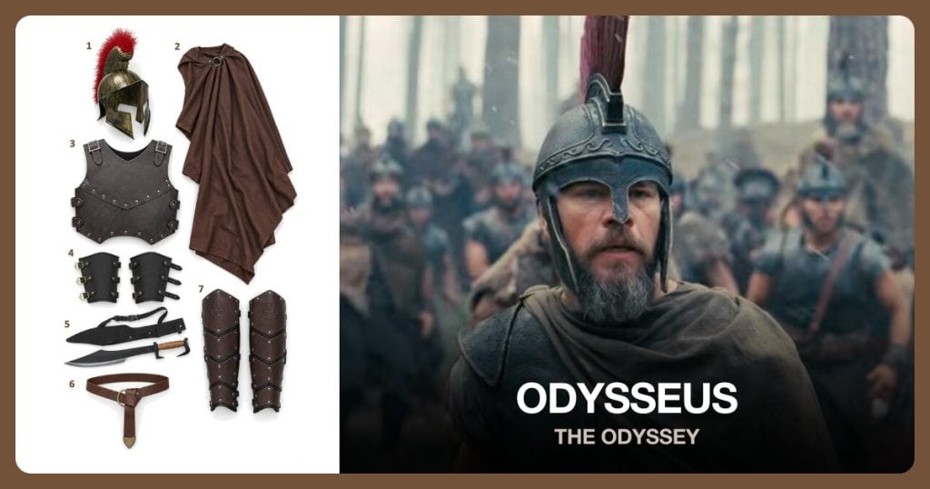 Odysseus costume clothing and accessories