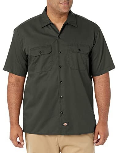 Green Short-Sleeve Shirt