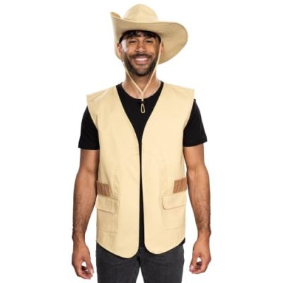 Dinosaur Ranger Vest and Hat