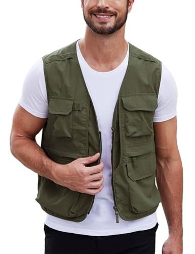 Olive Utility Vest
