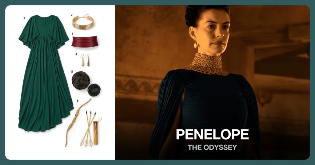 Penelope costume clothing and accessories