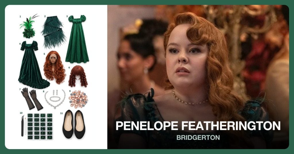 Penelope Featherington Costume