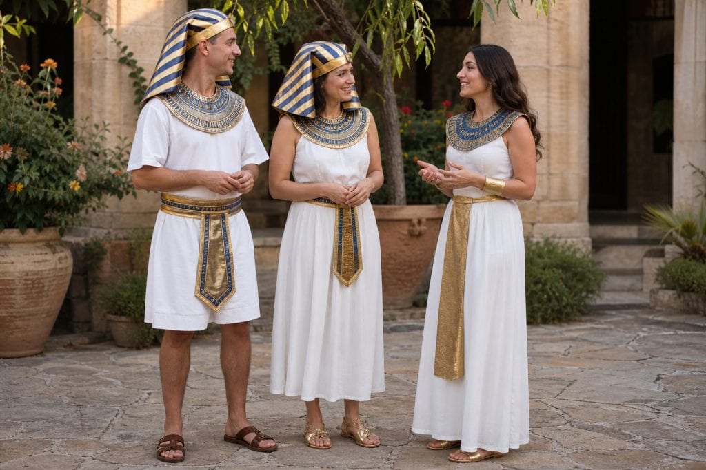 Pharaoh costume group