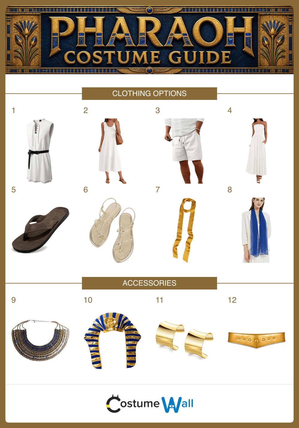 Pharaoh Costume Guide