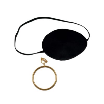 Eye Patch and Earring