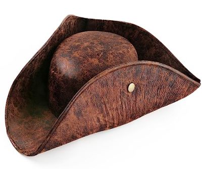 Brown Pirate Tricorn