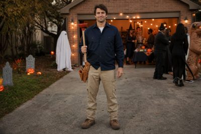 Navy Workwear Plumber costume outfit