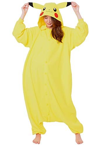 Pikachu Hooded Onesie costume set