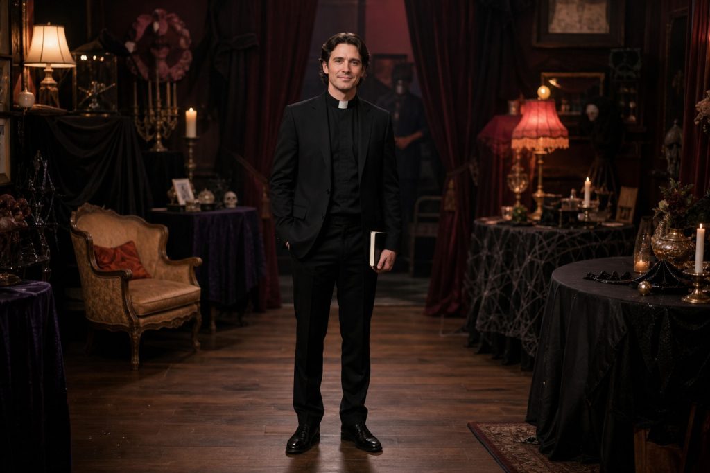 Jacket and Collar Look costume outfit