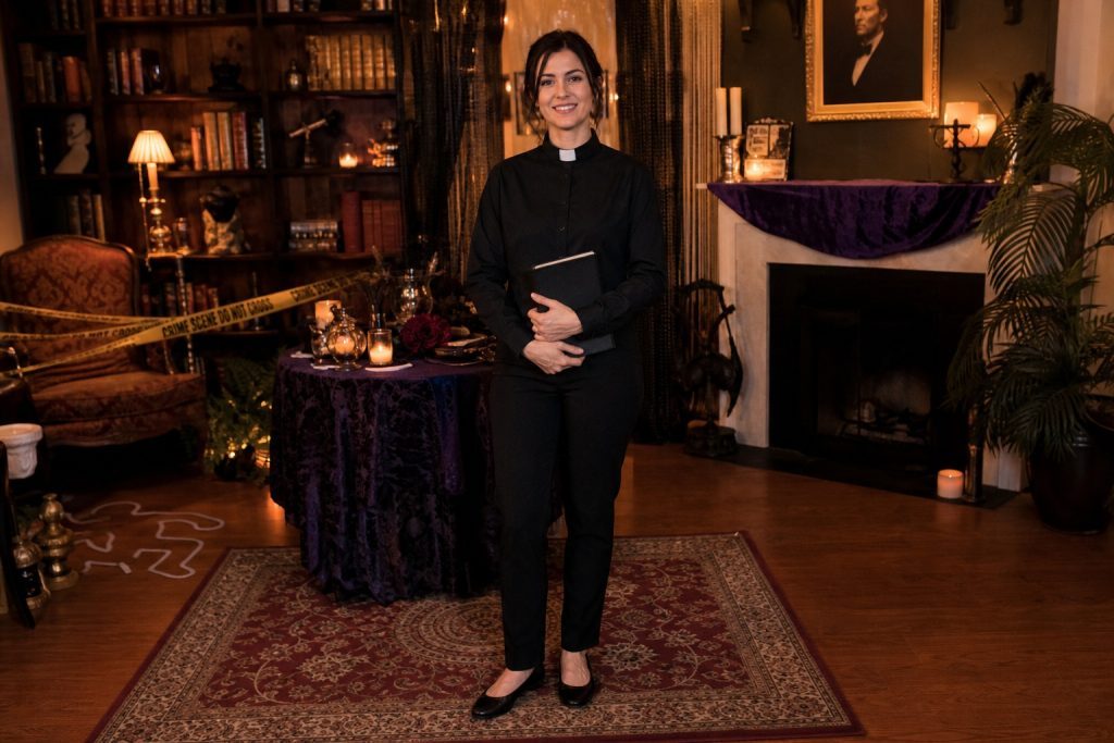 Clerical Trouser Look costume outfit