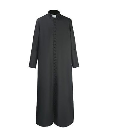 Adult Black Cassock Costume