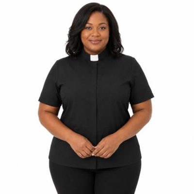 Black Women’s Clergy Shirt