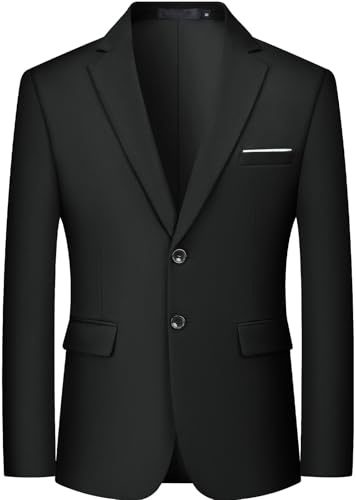 Black Two Button Blazer