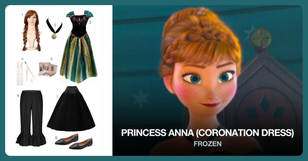 Princess Anna (Coronation Dress) Costume