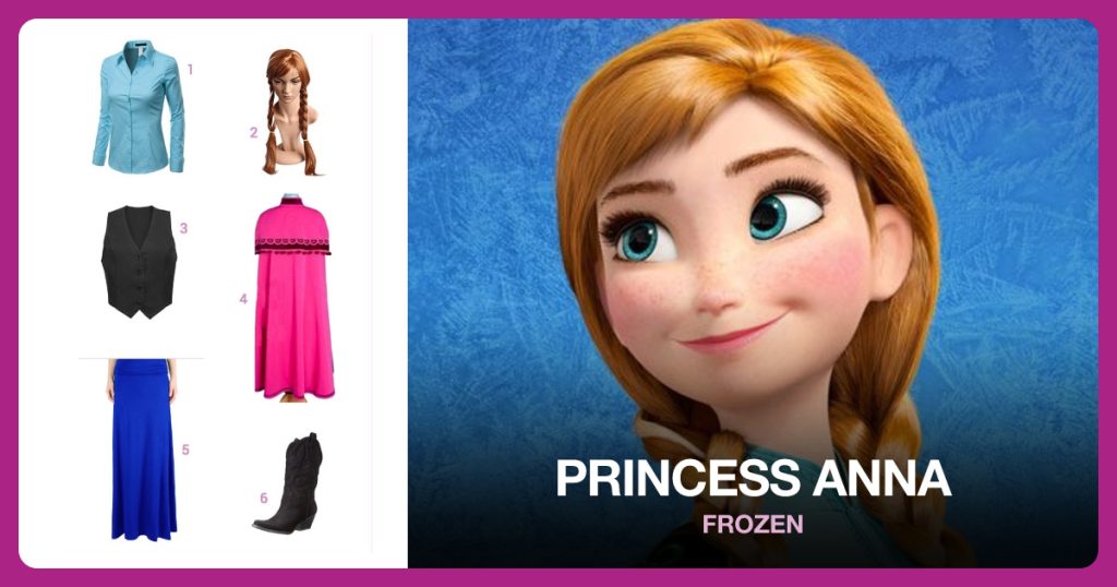 Princess Anna Costume Guide outfit and accessories