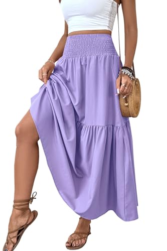 Lavender Maxi Skirt