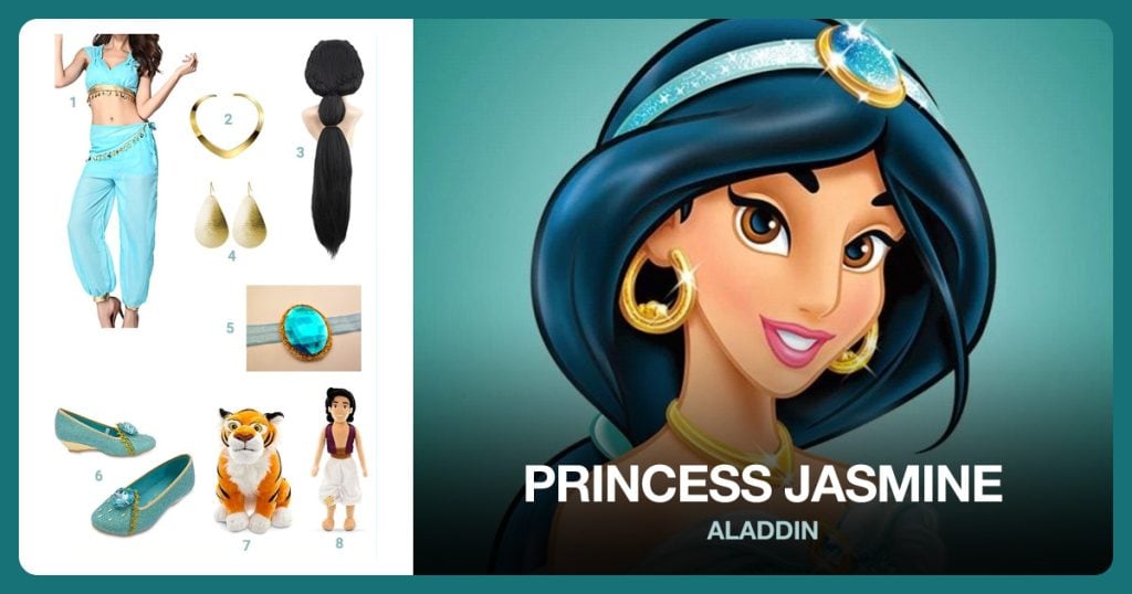 Princess Jasmine Costume