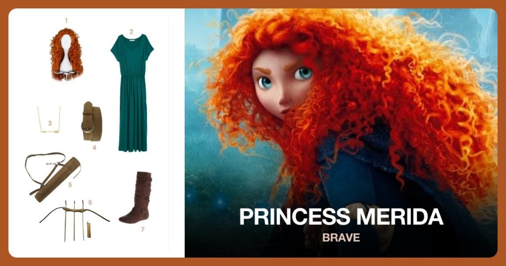 Princess Merida Costume