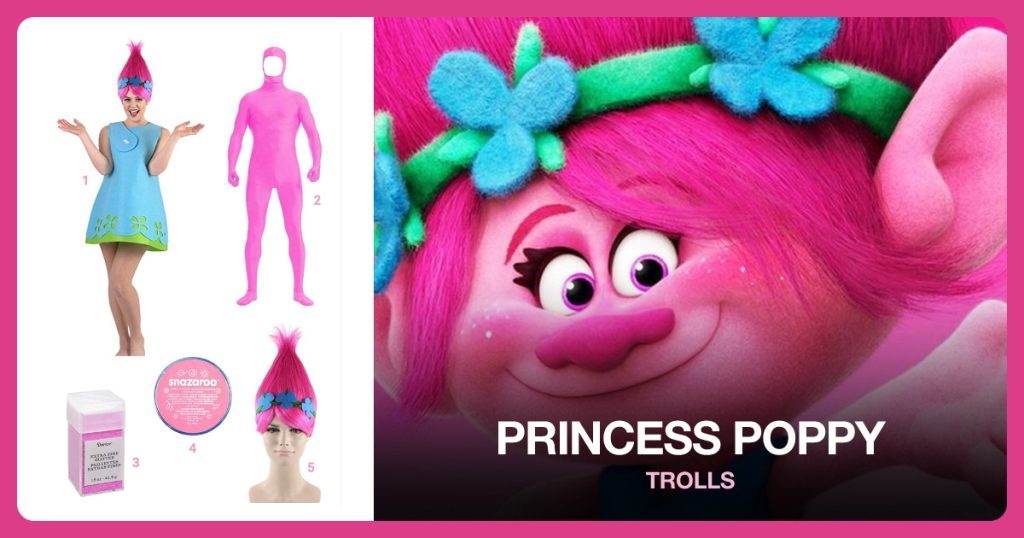 Princess Poppy Costume Guide outfit and accessories