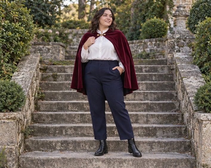Adventure princess in trousers