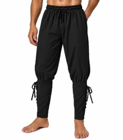 Black Renaissance Trousers