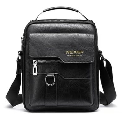 Black Crossbody Satchel