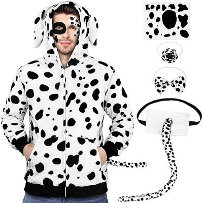 Dalmatian Hooded Sweatshirt
