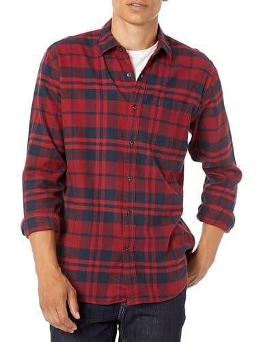 Red Plaid Flannel Shirt