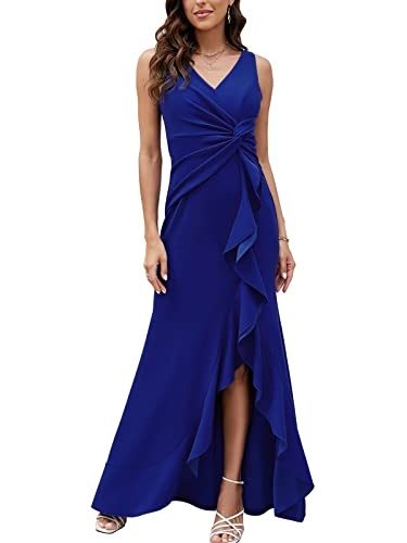 Royal Blue Evening Dress