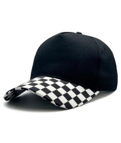 Checkered Racing Cap