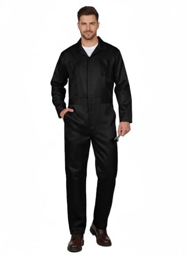 Black Mechanic Coveralls