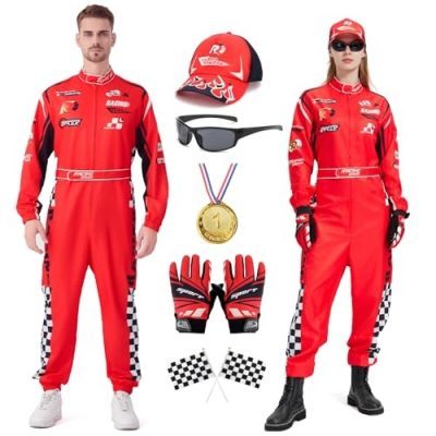 Red Racing Suit