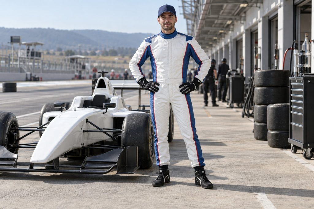 White Track Suit costume outfit