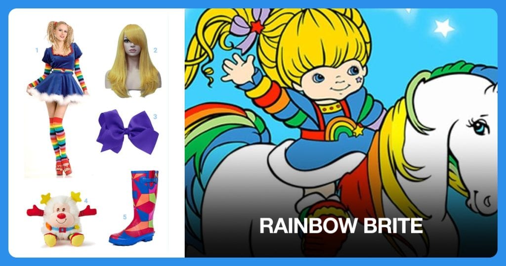 Rainbow Brite Costume