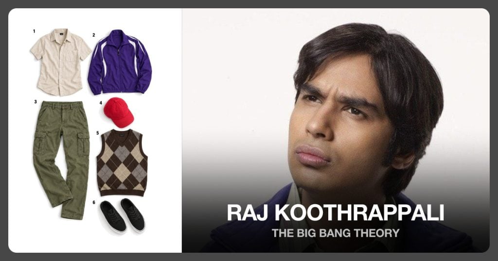 Raj Koothrappali Costume