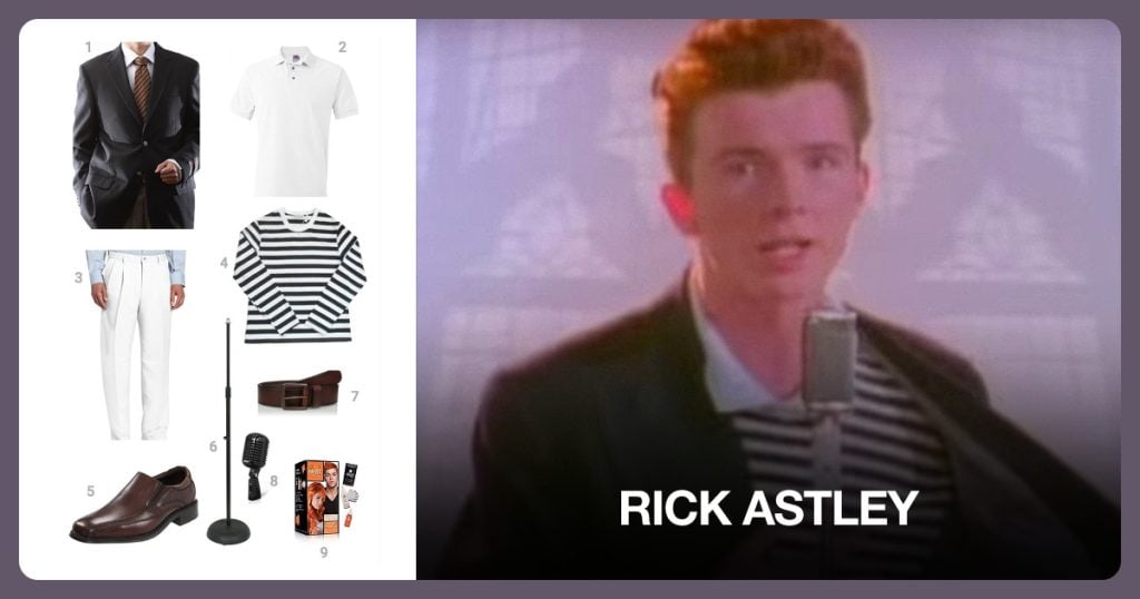Rick Astley Costume