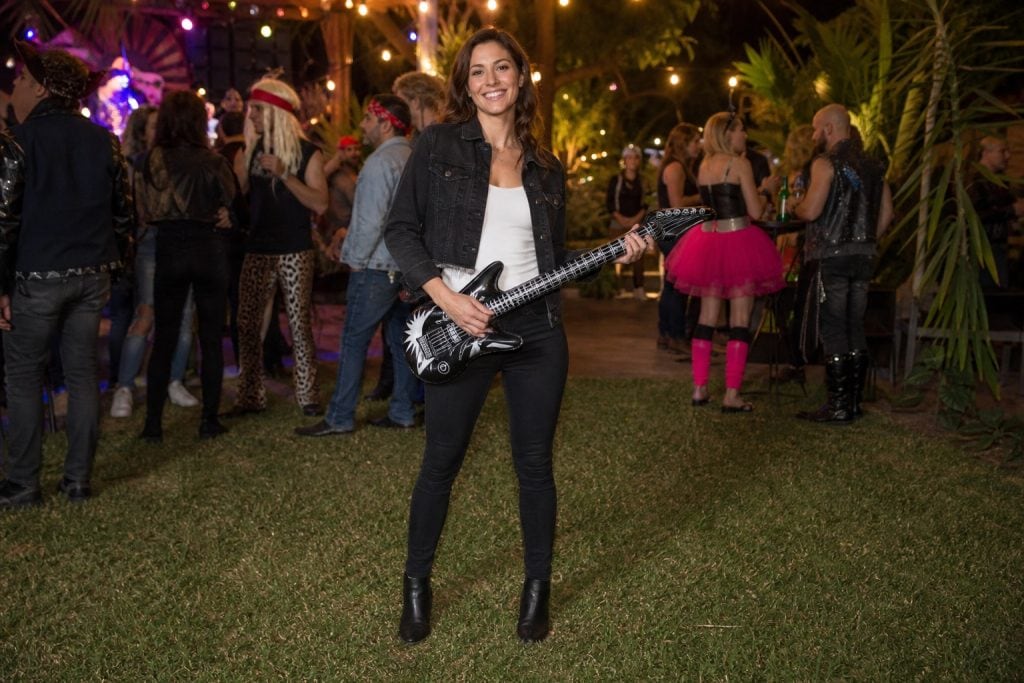 Denim Jacket Rocker costume outfit