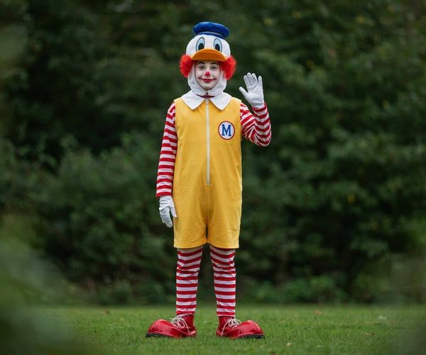 Ronald McDonald Duck Costume