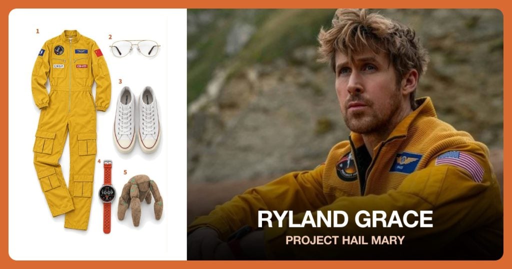 Ryland Grace costume clothing and accessories