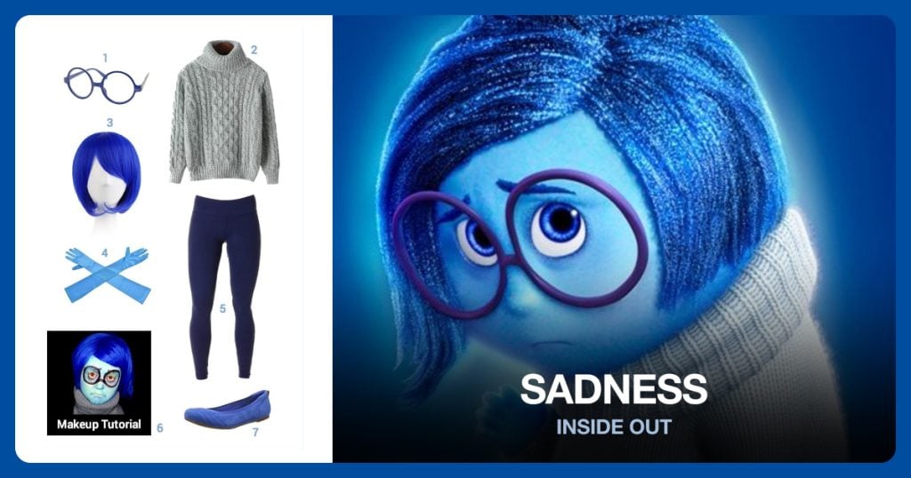Sadness Costume