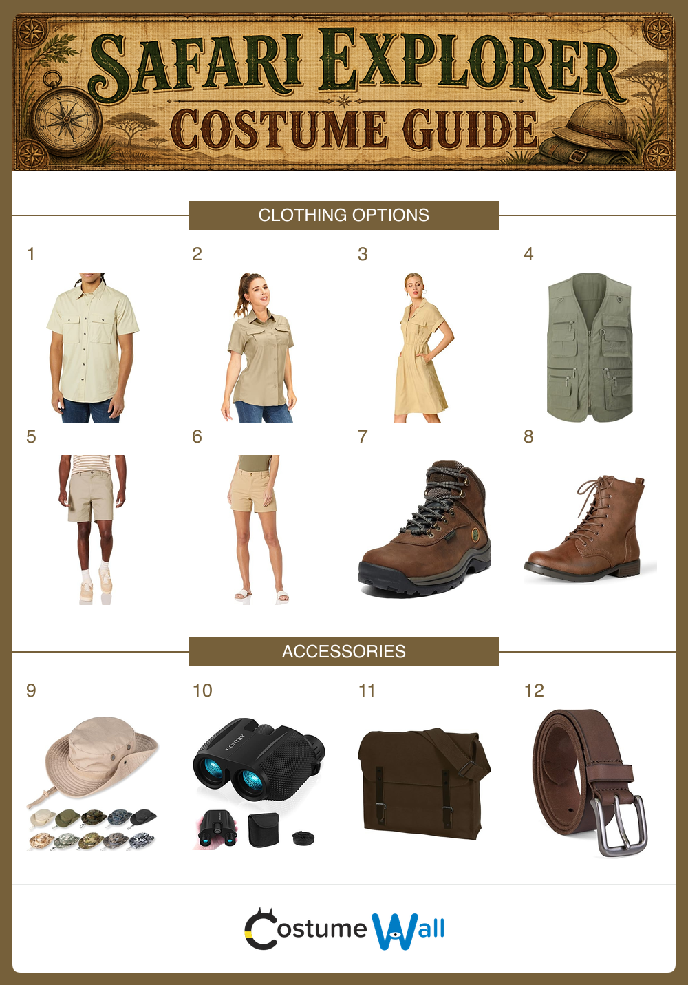 Safari Explorer Costume Guide