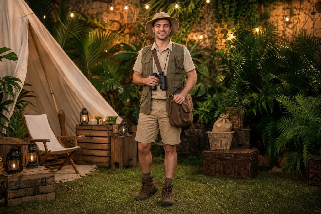 Field-Vest Explorer costume outfit