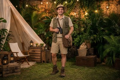 Field-Vest Explorer costume outfit